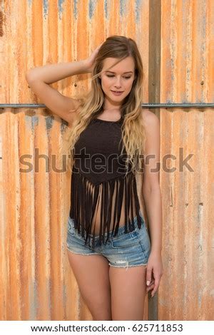 blonde coed cut off jeans|50 Blonde Cutoff Jeans Stock Photos, Images & Pictures.